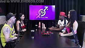 How Does He Clean The Ass Before Monica Lima's Porn Debut With Karen Oliver?