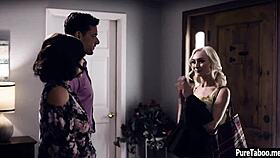 Annoyed Milf Wife Engages In Cheating Threesome Blowjob