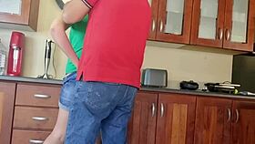 Intense emotions build as brunette bends over for quick doggystyle fucking with monster cock