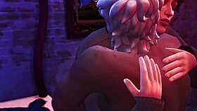 sims 4 scene rains cum everywhere on gay guys getting wild 😈💦