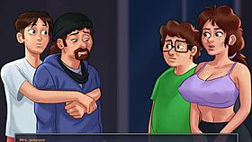 summertime saga episode 203 unfolds in anime style