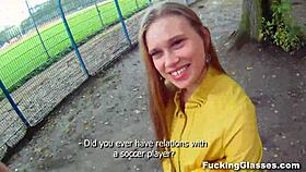 hey, check out this construction site scene with emma and her glasses, it's pretty wild