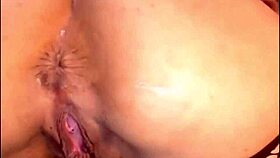 this horny crazy slut on webcam shows off her big huge asshole, winking and fingering it.