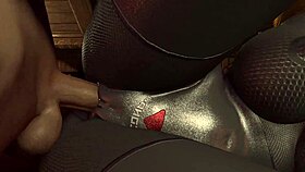 Twins SEX scene in ATOMIC HEART 3D animation