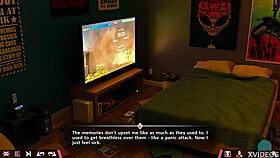 double homework with hot redheads