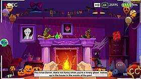 halloween house of sex with cartoon anime hentai