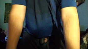 I Masturabte with My Chastity Cage as a Gay Guy