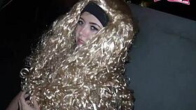 young german teen blows and pisses outdoors