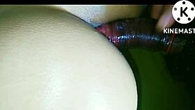 anal in slow motion detailed creampie