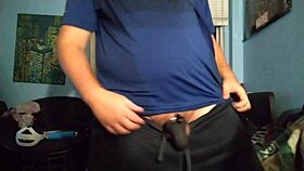 I Masturabte with My Chastity Cage as a Gay Guy