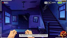 halloween house of sex with cartoon anime hentai