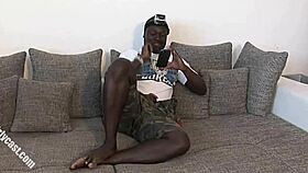 anna's first big black cock deepthroat creampie interview