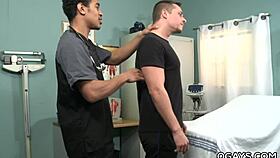 Black Physiotherapist Fucks Patient!