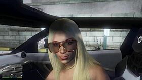 First Person Hooker Experience in GTA 5 Car Scene