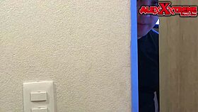 Spying On Roommate's Shower