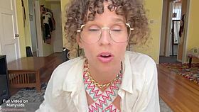 Stepmom gives blowjob to stepbrothers in homemade pov