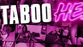 Големогърда мащеха Melanie Hicks чукана през коледната почивка