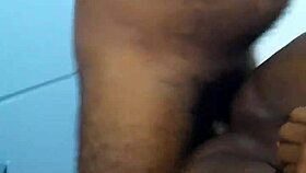 Mature Gay Daddy with Big Black Cock Arrombando Married