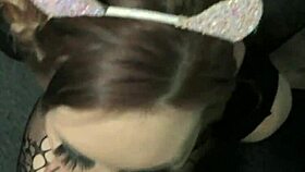 Astrid star gives jack blaque a bts blowjob