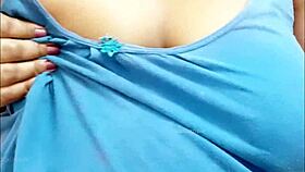 this asian milf has huge boobs and is so sexy