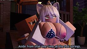 catgirl hints at craving cock before creampie