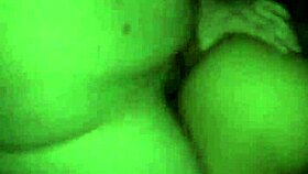 Cheating latina babe bent over, getting ass fucked hard by big white cock