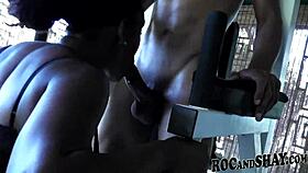 Amateurs FUCK black wife in ANAL cumshot