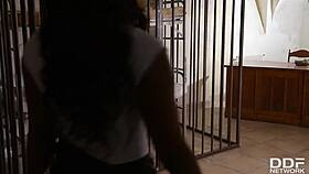 Inmates Milana Blanc & Rina Ellis Dominated! 😈