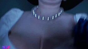 yo, lady dimitrescu is gonna bang you in resident evil cosplay!