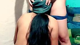 Latina performs an amazing deepthroat blowjob! Watch her take it all!