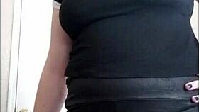 bitchy femdom with strapon says, extort you pov, suck my cock now