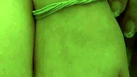 Surprising His Emo Redhead Girlfriend Masturbating With Toys In The Shower POV