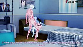 Watch this hentai where the wife cheats on her husband?