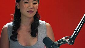 Hey, check out delightful Kimmy Kimm reaching intense Hitachi orgasm up close in this full solo scene