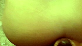 Black top cums on white bottom ass 😏