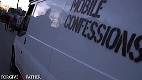 Deviante - Sexy brunette, wanna confess loving rough gagging sex to preacher?