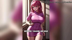 hentai kazumas story unfolds in a japanese anime world generated by ai