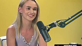 petite blonde khloe kingsley shows solo orgasm in full scene