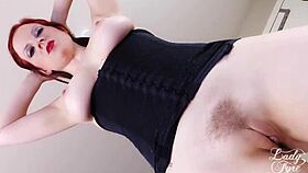 lady fyre performs a strip tease for a stranger