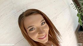 Alexis Brill from Sapphix indulges in solo fingering and masturbation