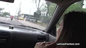 busty latina gets fucked for extra cash 😏