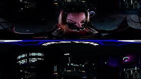 evileyevr - cyberpunk alley sex with stunning karma rx in doggystyle blowjob and bent over pov