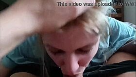 Suck that big cock until I cum