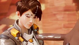 tracer pays bet with blowjob