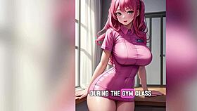 hentai kazumas story unfolds in a japanese anime world generated by ai