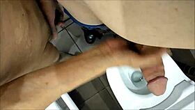 Detailed view of old man's blowjob