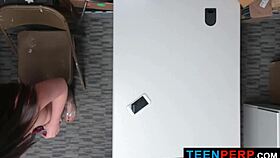 Young suspect denies accusations then hides items in undergarments