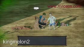 Hentai-game Mad Island played in episode 5 with intense scenes