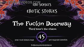 Erotic audio in the doorway for women eses45