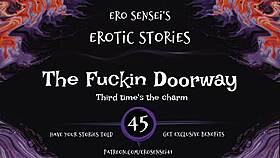 Erotic audio in the doorway for women eses45